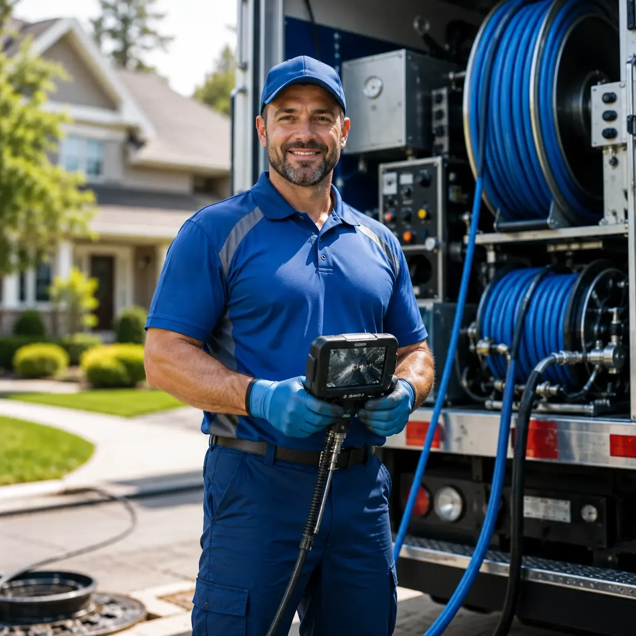 Local outdoor drain cleaning specialists in New Milford, CT